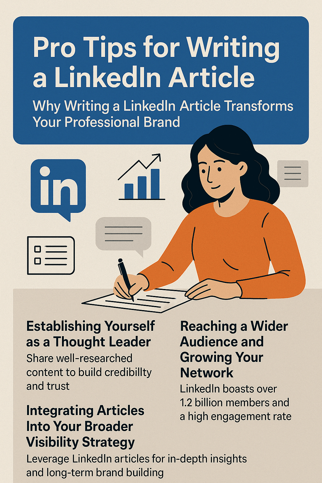Pro Tips for Writing a LinkedIn Article